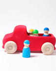 Grimms Large Red Wooden Truck