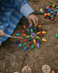 Grapat Mandala Rainbow Snowflakes