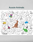 Hey Doodle - Aussie Animals Colouring Mat