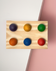 Nesk Kids Wooden Ball Sorting Board