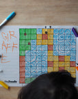 Hey Doodle - 100 Squares Colouring Mat