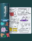Hey Doodle - Toot Toot Honk (Mini Mat) Colouring Mat