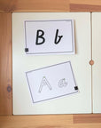 Nesk Kids Nesk Kids Australian School Font Alphabet Cards - VIC/NT/WA Educational