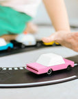 Candylab Candylab - Pink Sedan Toy Cars