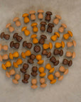 Grapat Grapat Mandala Brown Mushrooms Grapat