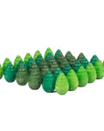 Grapat Grapat Mandala Green Trees Grapat