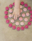Grapat Grapat Mandala Pink Flowers Grapat