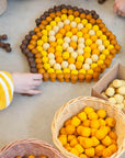 Grapat Grapat Mandala Yellow Honeycomb Grapat