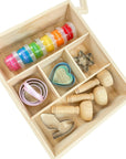 Nesk Kids Activity Box (Pine) Box