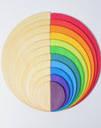 Grimms Wooden Semi Circles Rainbow