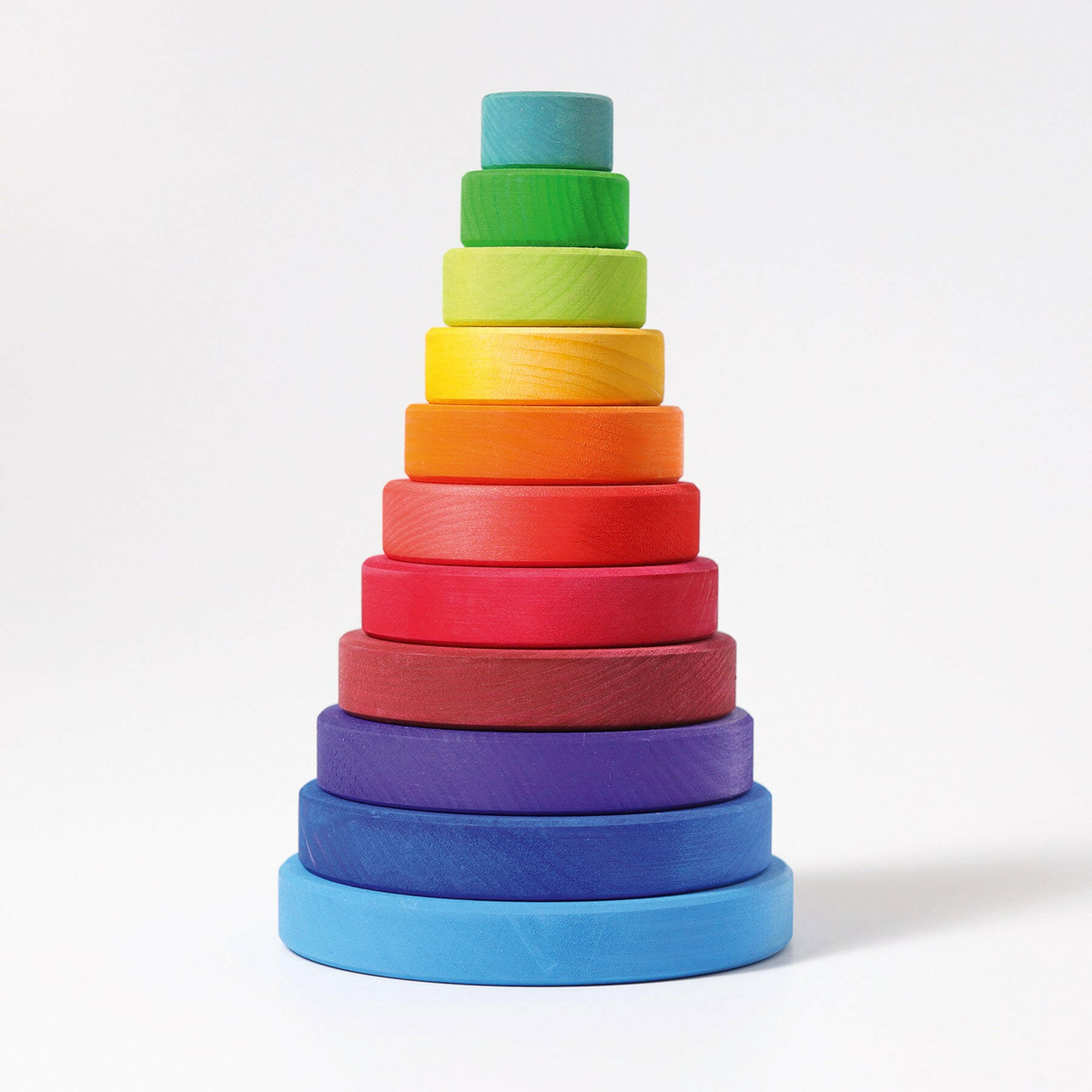 Grimms Conical Wooden Tower Rainbow
