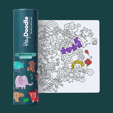 Hey Doodle - Brighter Days Colouring Mini Mat