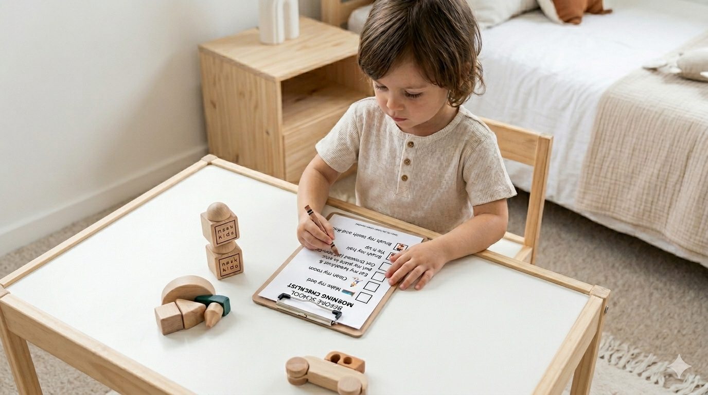 Routine Checklist Bundle | Digital Download – Nesk Kids