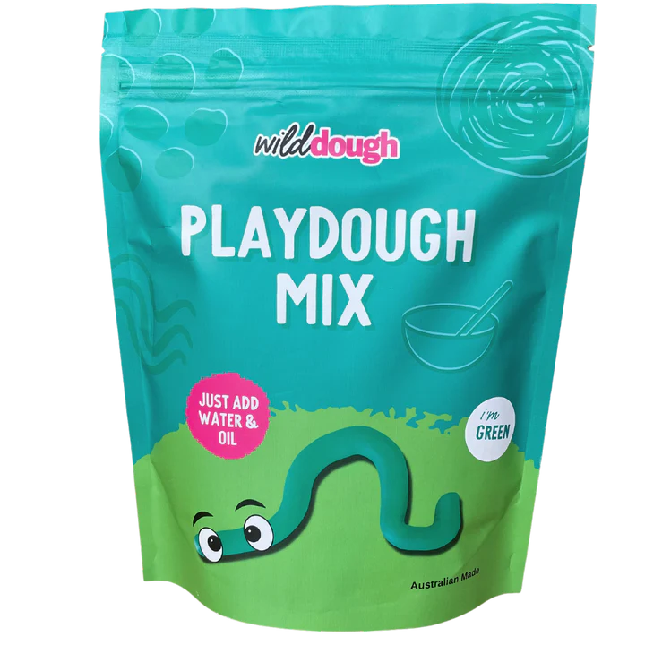 Wild Dough: DIY Playdough Mix - Green