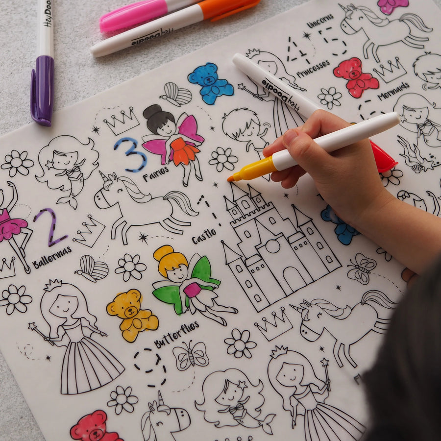 Hey Doodle - Sugar & Spice Colouring Mat