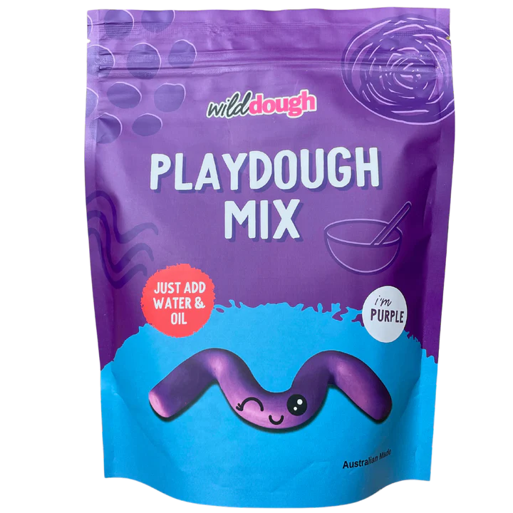 Wild Dough: DIY Playdough Mix - Purple