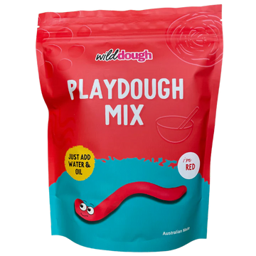 Wild Dough: DIY Playdough Mix - Red