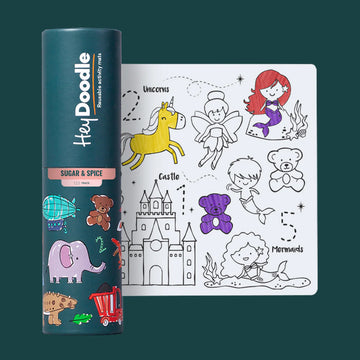Hey Doodle - Sugar & Spice Colouring Mini Mat