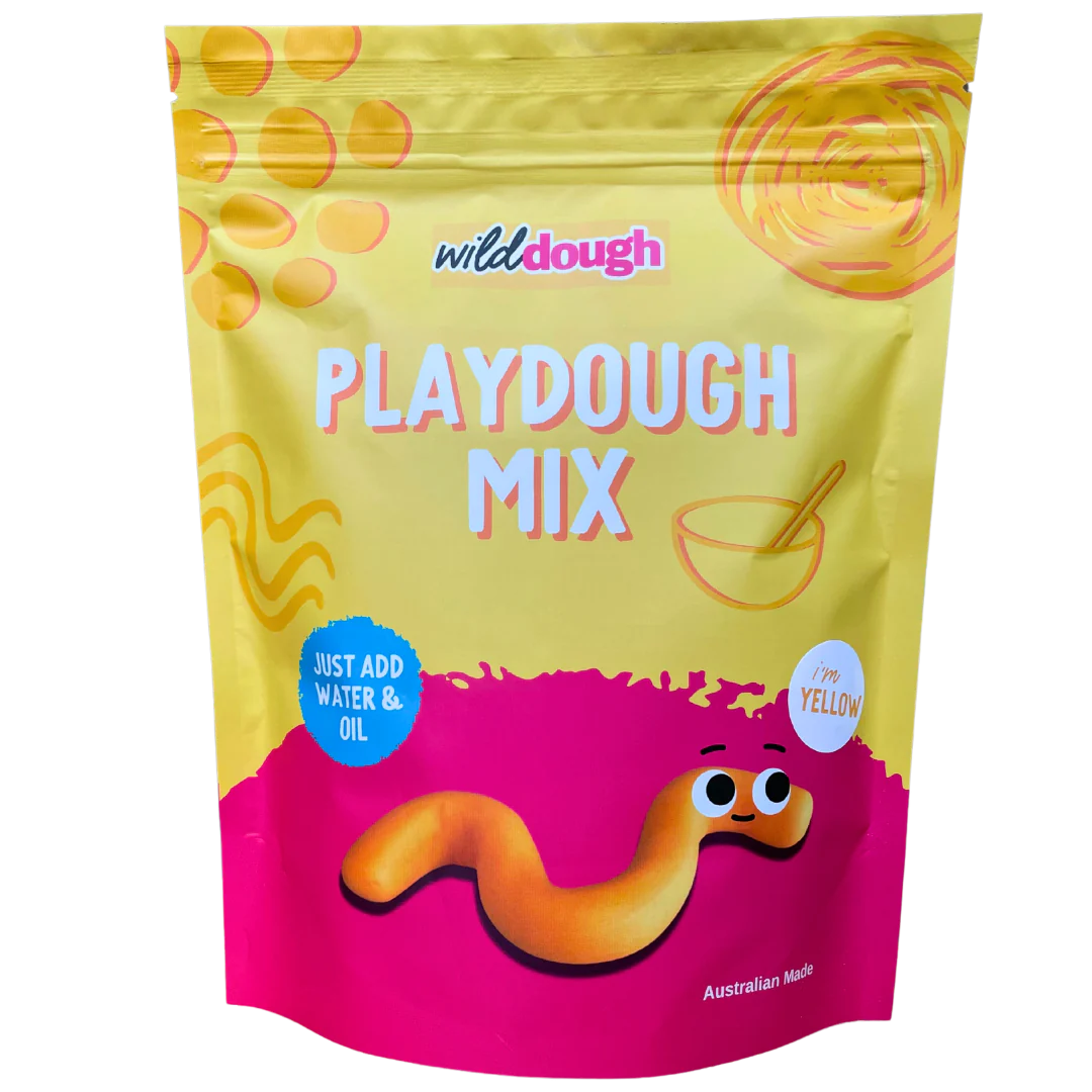 Wild Dough: DIY Playdough Mix - Yellow