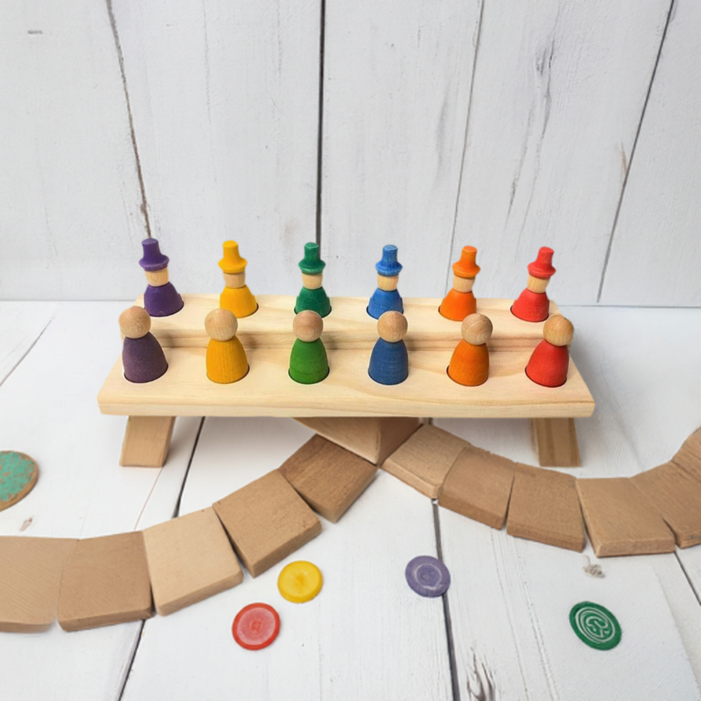 Nesk Kids Wooden Sorting Board [for Grapat Nins and Wizards]