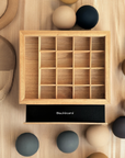 Mindi Jawa wooden storage box with blackboard tray