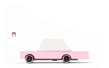 Candylab Candylab - Pink Sedan Toy Cars