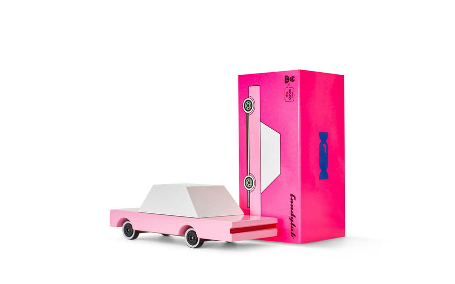 Candylab Candylab - Pink Sedan Toy Cars