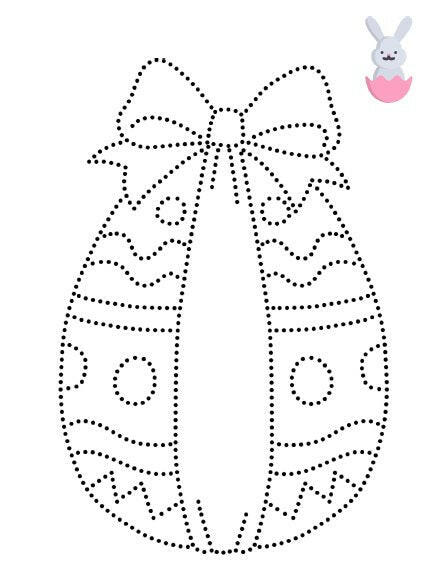 Unknown Easter Tracing &amp; Colouring Book - FREE Download 