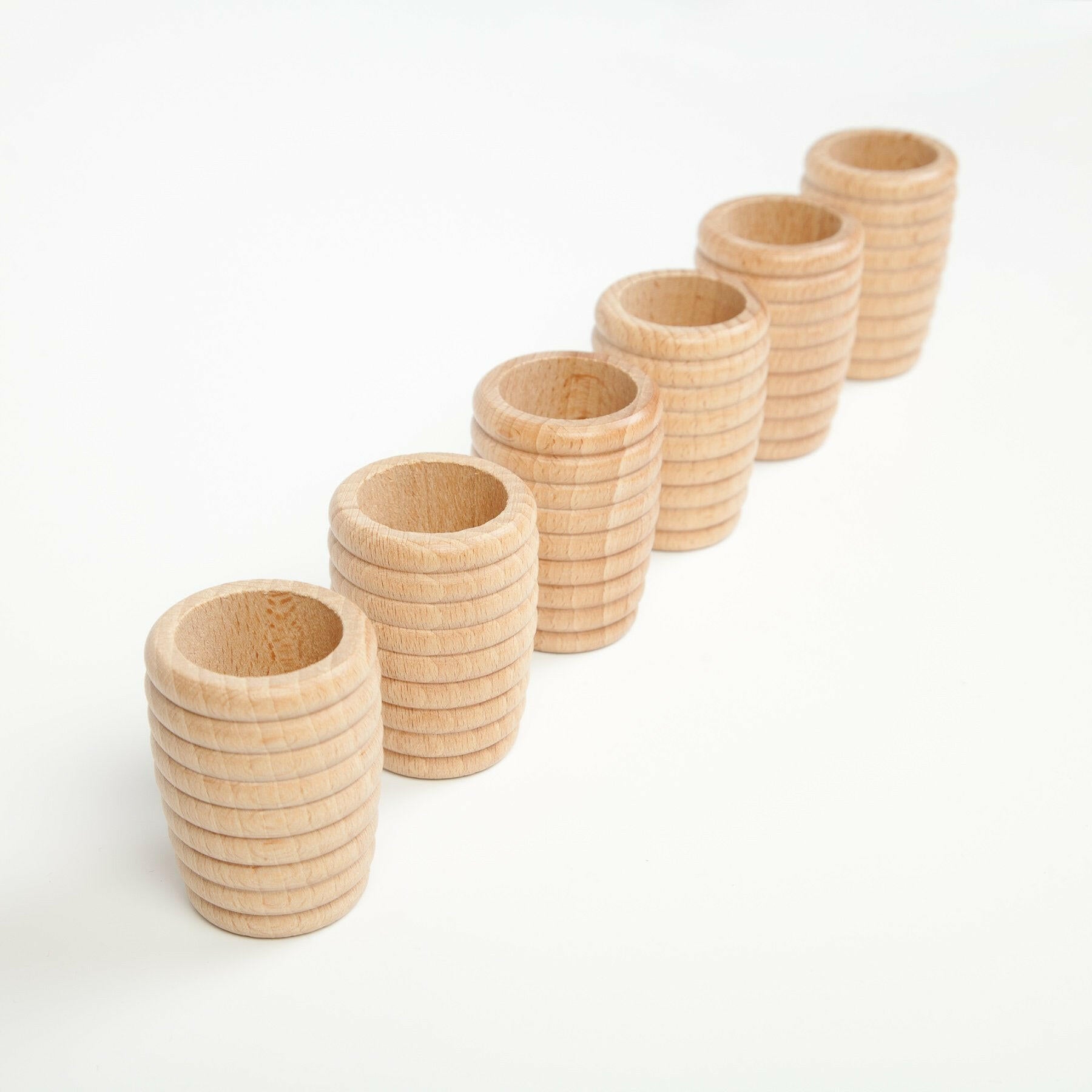 Grapat Grapat Honeycomb Beakers (Natural) - 6 pieces Grapat