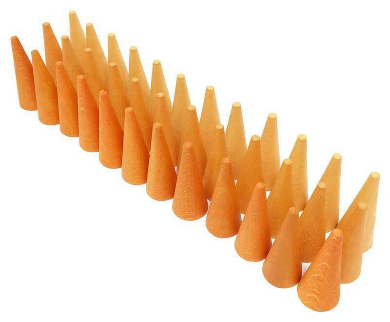 Grapat Grapat Mandala Orange Cones Grapat