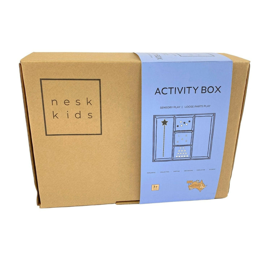 Nesk Kids Activity Box (Pine) Box