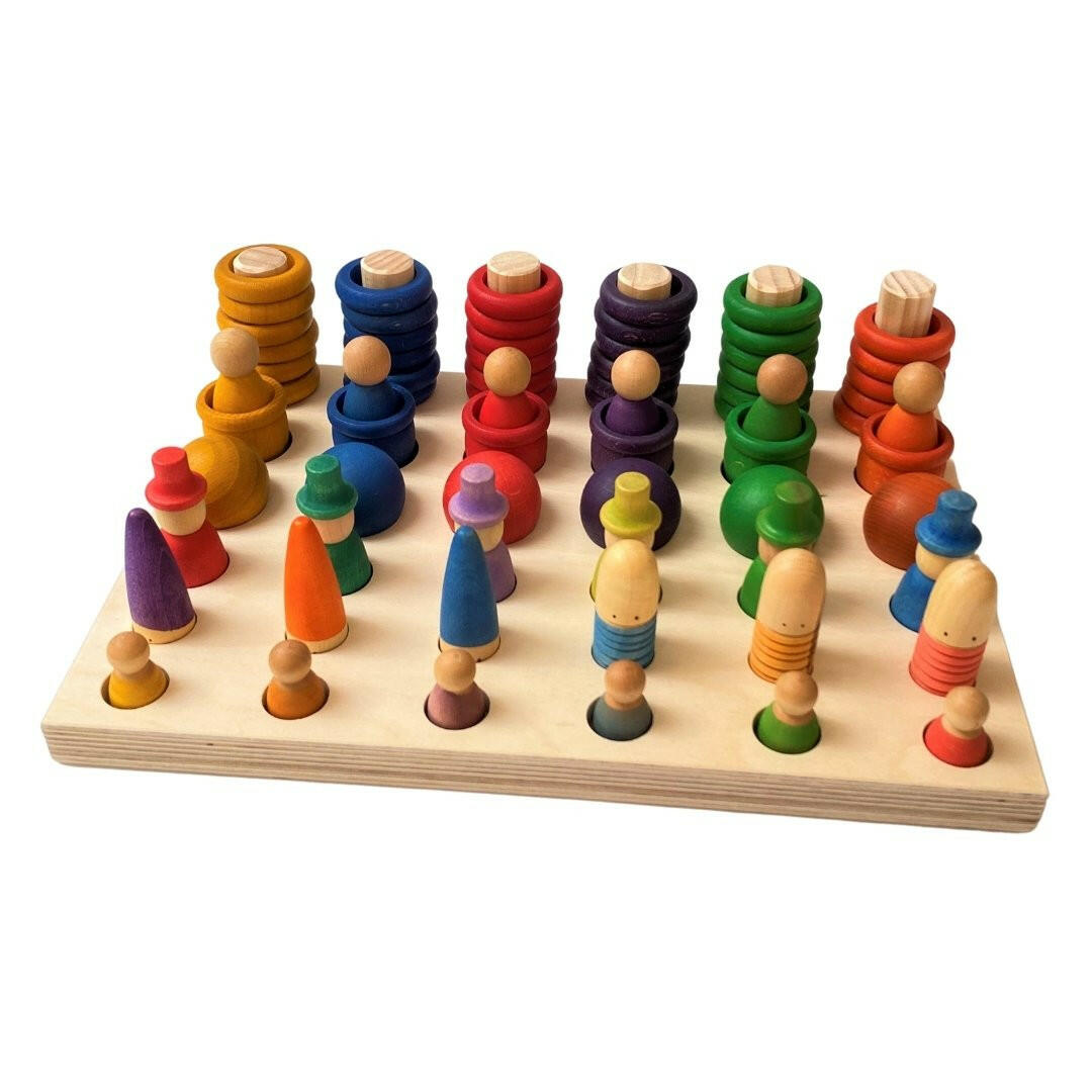 Nesk Kids Nesk Kids Sorting Board [Fits Half a Grapat Lola set or Nins] Holder