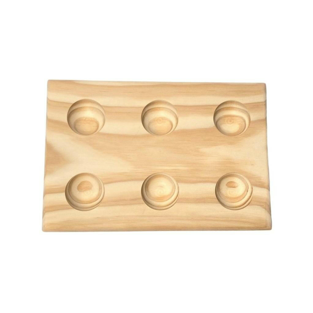 Nesk Kids Nesk Kids Wooden Ball Sorting Board Holder