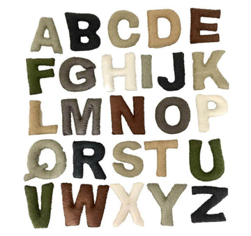 Papoose Toys Papoose Felt Uppercase Alphabet Letters Educational