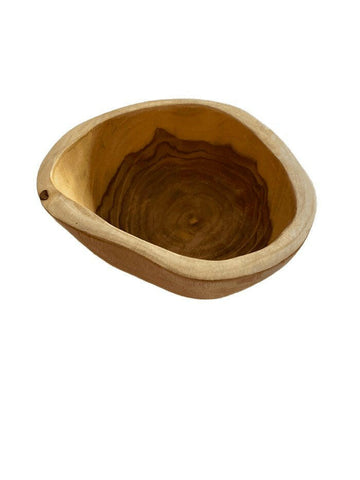 Papoose Toys Papoose Natural Wooden Teak Bowl Kit