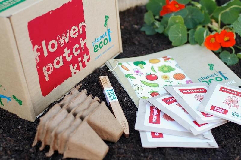 Planet-Eco Planet Eco Flower Patch Gardening Kit Kit