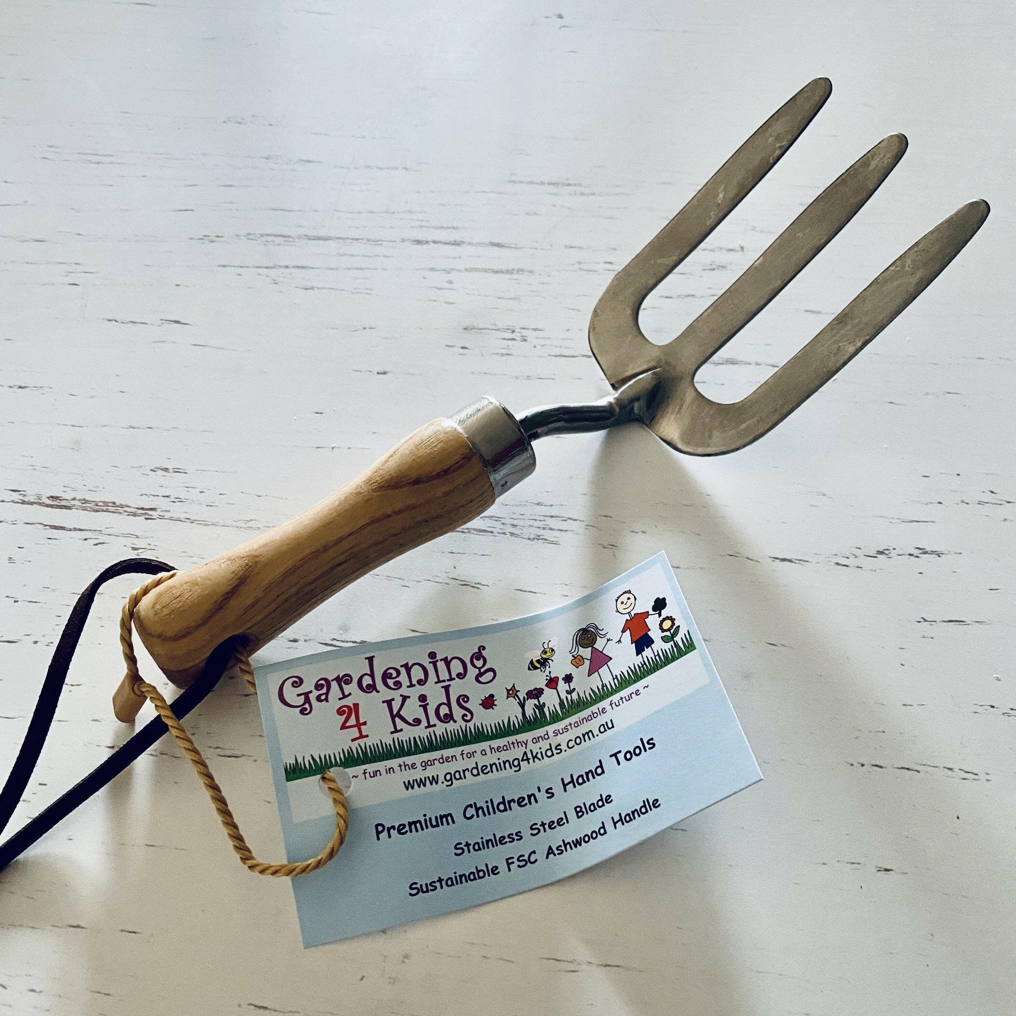 Planet-Eco Stainless Steel Children&#39;s Hand Fork Kit