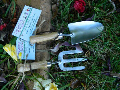 Planet-Eco Stainless Steel Children&#39;s Hand Trowel Kit