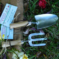 Planet-Eco Stainless Steel Children's Hand Trowel Kit